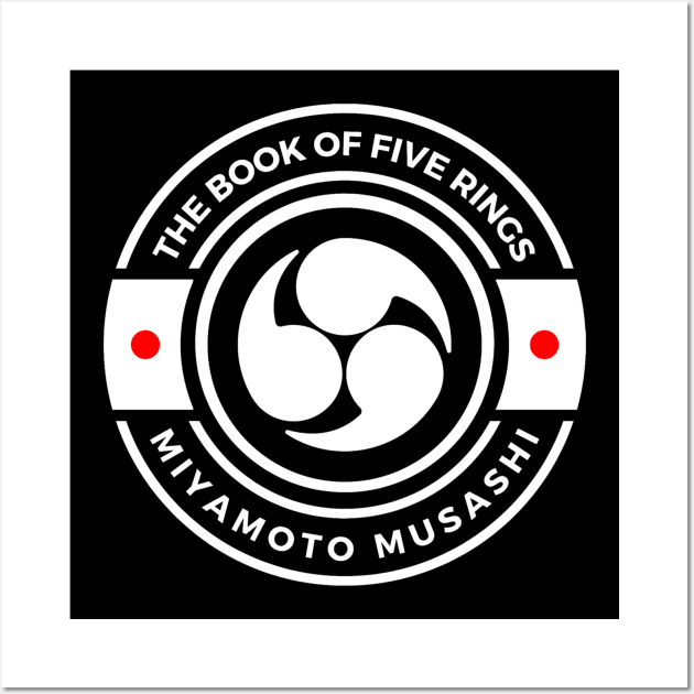The Book of Five Rings - Emblem - Crest Wall Art by Rules of the mind